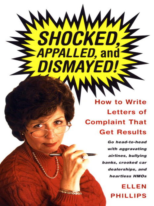 Title details for Shocked, Appalled, and Dismayed! by Ellen Phillips - Available
